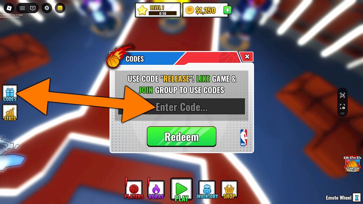 How to redeem NBA Heroes codes.