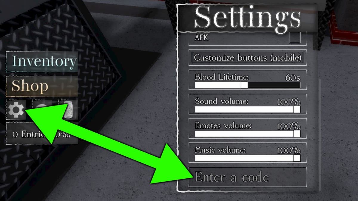How to redeem Roblox Massacre codes.