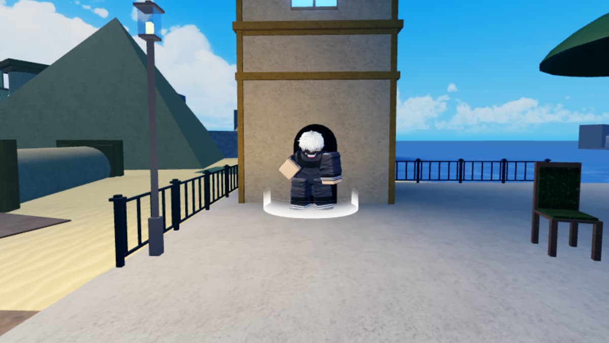 Kaneki Teacher NPC in Rogue Piece