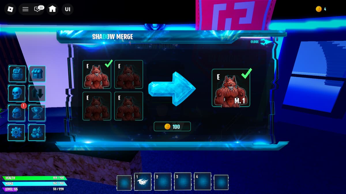 Level up Shadows in Arise Ragnarok