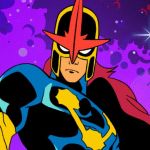 Nova superhero from Marvel Cosmic Invasion