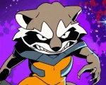 Rocket Raccoon from Marvel Cosmic Invasion