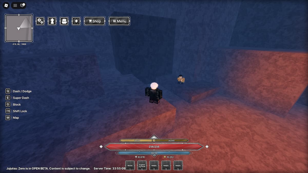 Path Focuser NPC in Jujutsu Zero