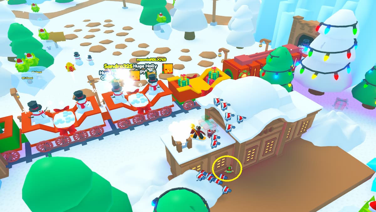 An Elf on Shelf in Pet Sim 99