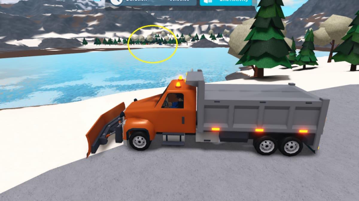 A Snowplougher Truck