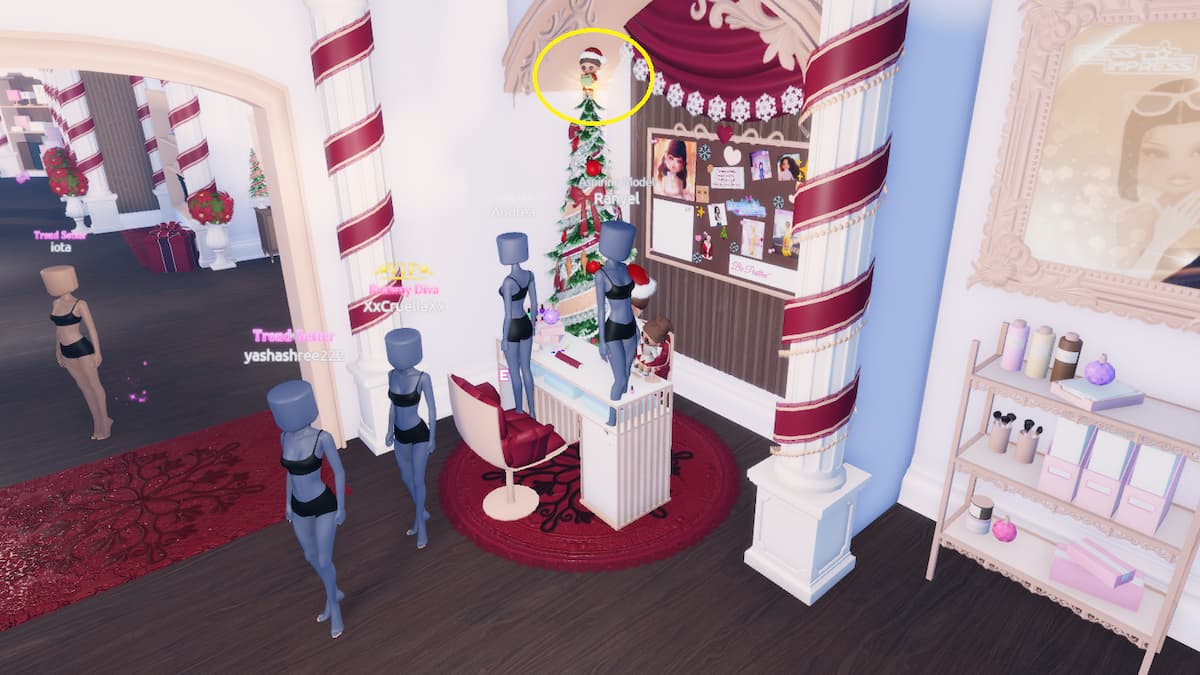 The Lana Elf Doll Location for Day 7