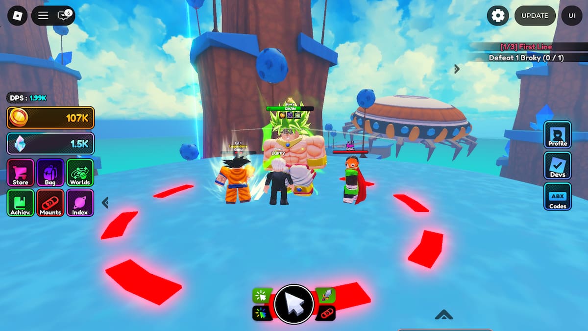 Secret Boss in Anime Celestial X