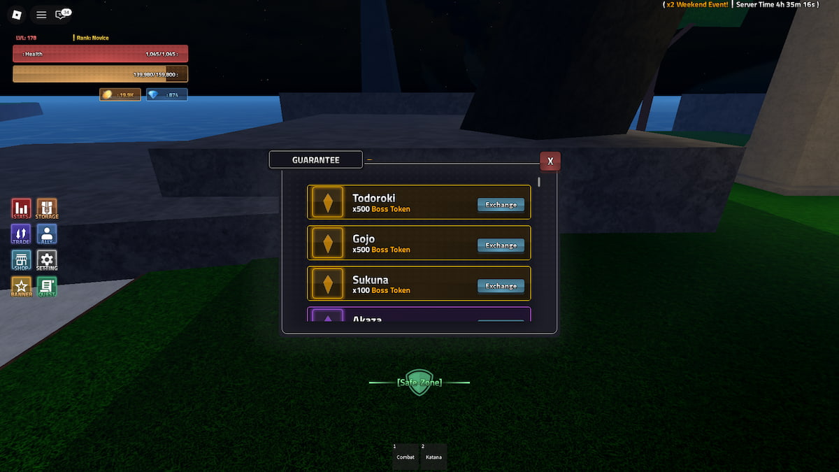 Spawn Todoroki in Rogue Piece