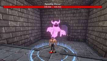 Spooky Steve in Megabonk