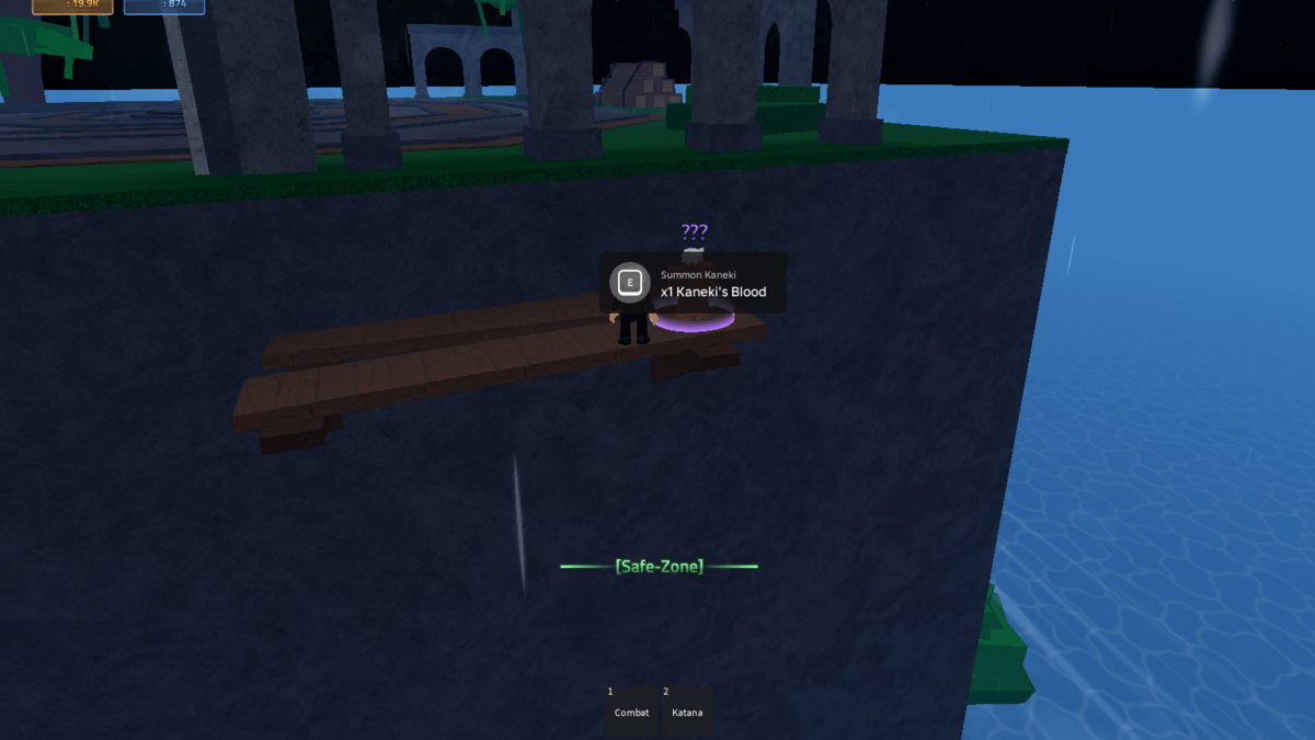 Summon Kaneki in Rogue Piece