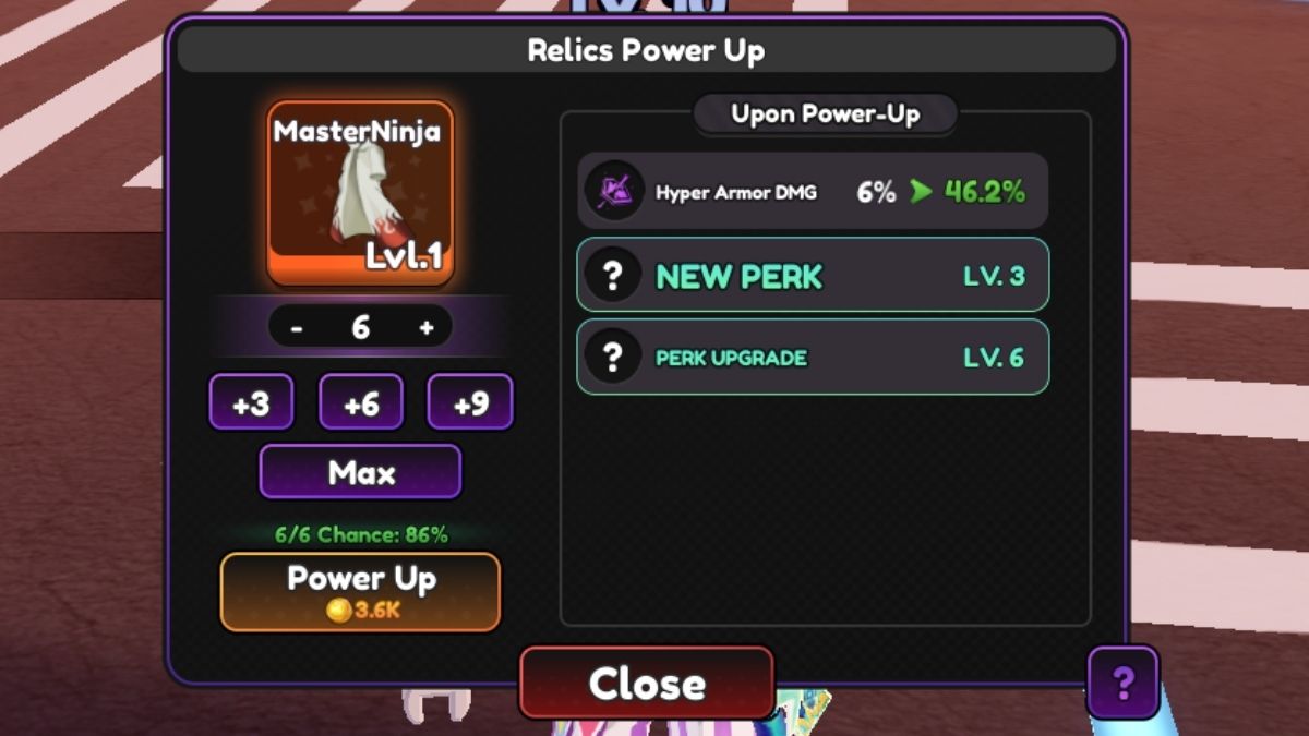 Universal Tower Defense Relics Main & Sub Stats (Perks)