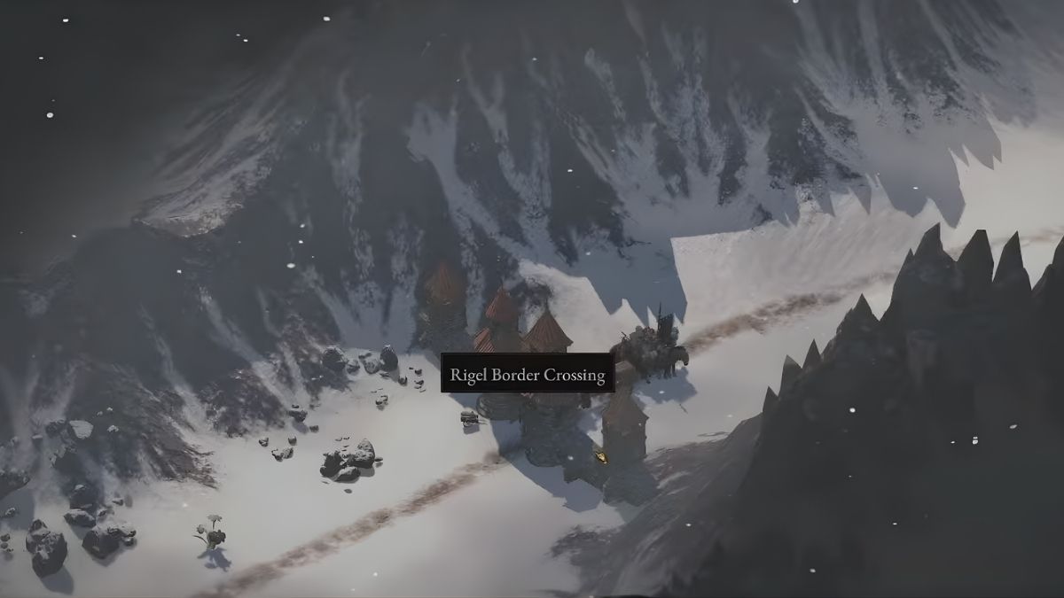 Curse of Rigel DLC start in Wartales