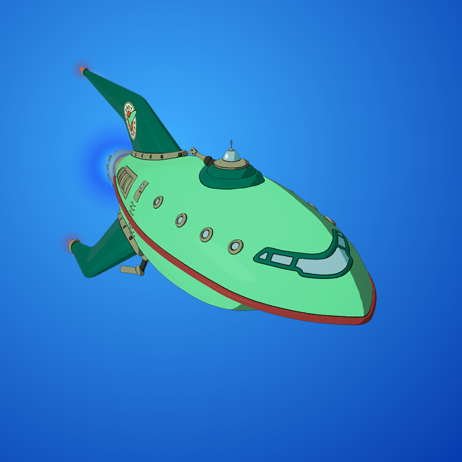 Planet Express Ship Glider