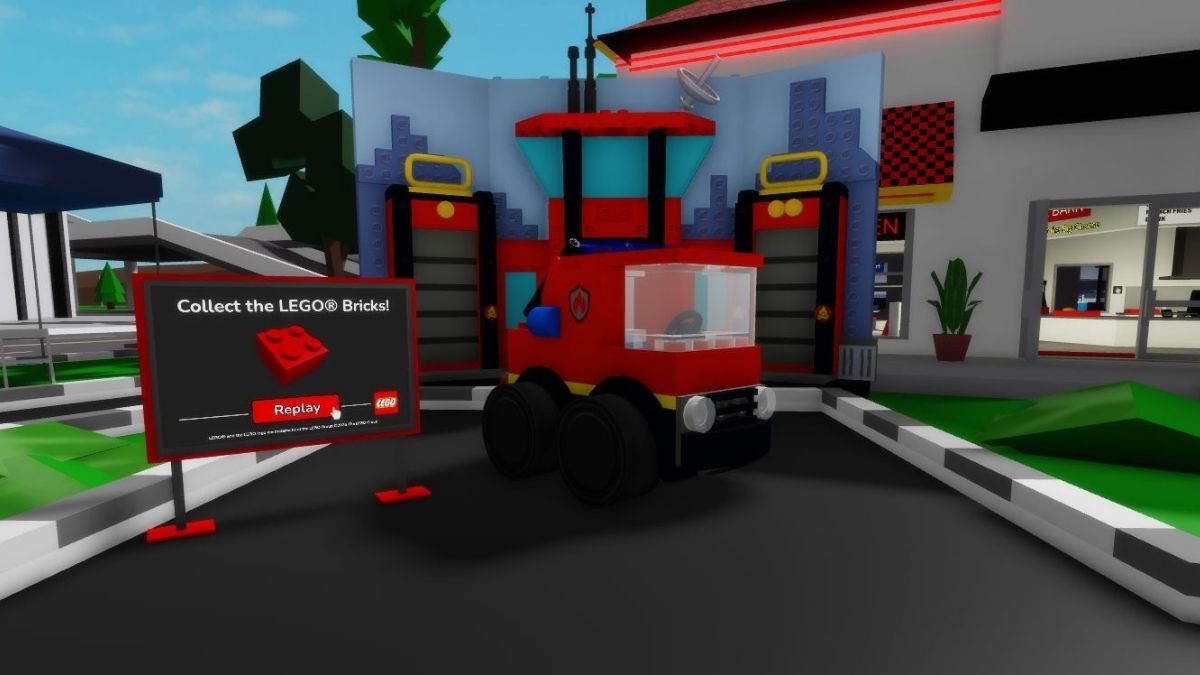 The Fire Engine in Brookhaven RP LEGO Event