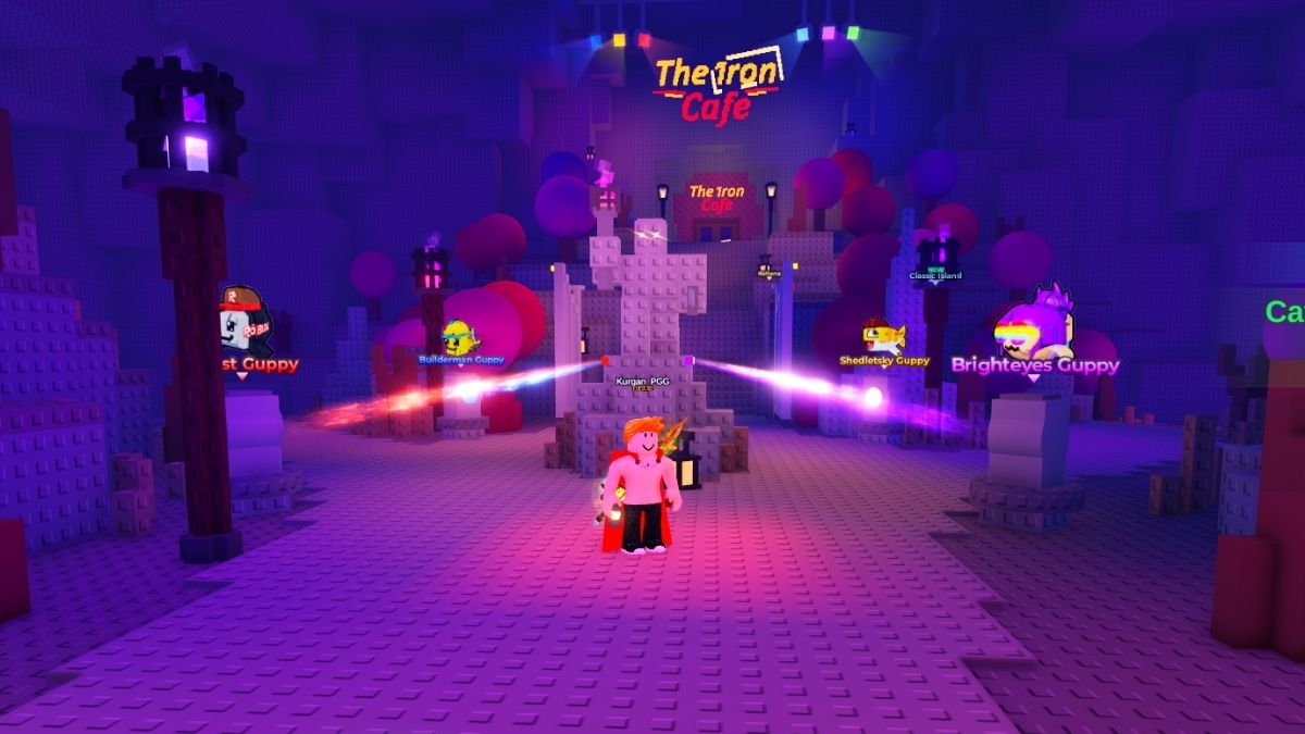 The Guppy Altar for the Fish It Disco Event