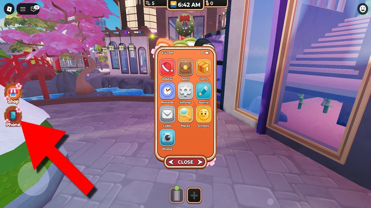 How to redeem codes in Kohaú Hibachi Restaurant.