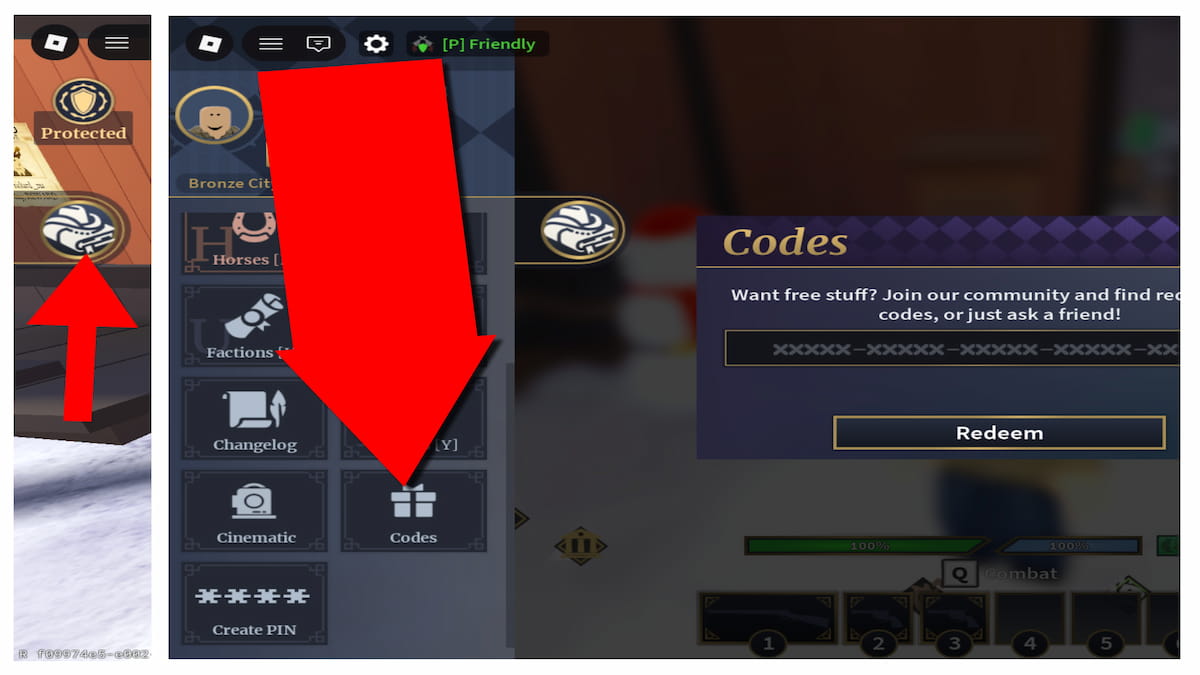 How to redeem codes in The Wild West.