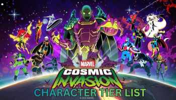 Marvel Cosmic Invasion characters tier list