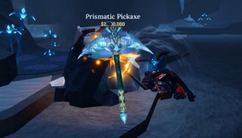The Forge Prismatic Pickaxe Guide - Location, Price & Stats
