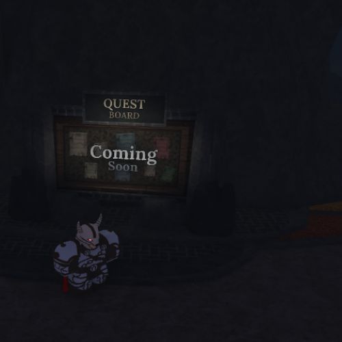 Quest Board in the Forge