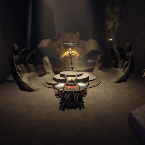 How to Get the Arcane Pickaxe in the Forge