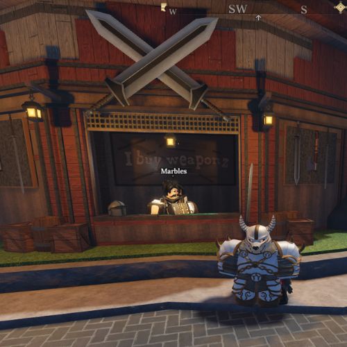 Marbles Weapons shop