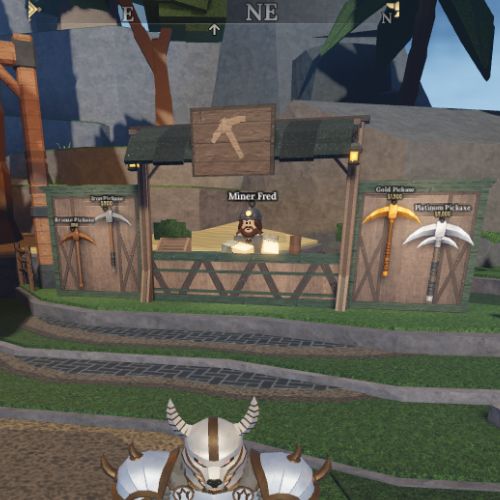 Miner Fred in Stonewake Cross