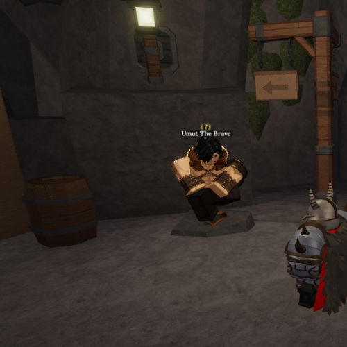 Umut the Brave NPC location in the Forge