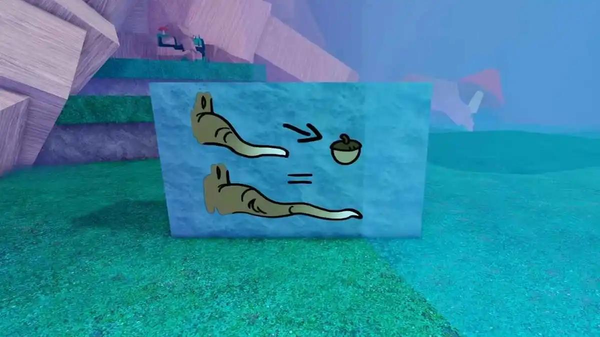 Acorns in 99 Nights in the Forest