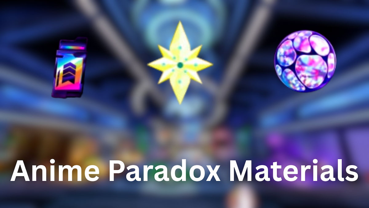 Anime Paradox Materials