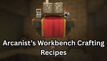 Arcanist’s Workbench Crafting Recipes