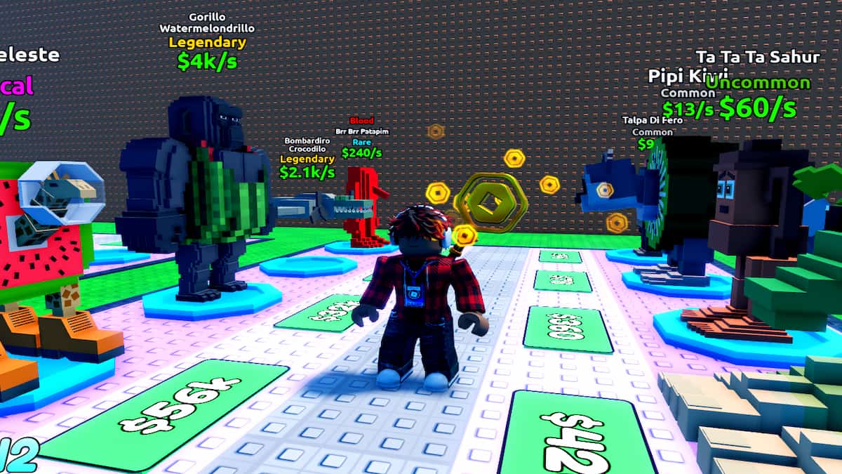 A player inside the base