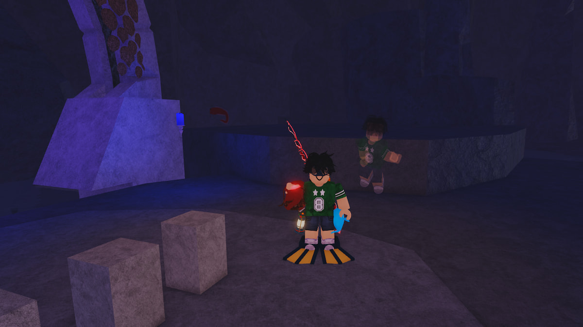 A palyer holding an Essence