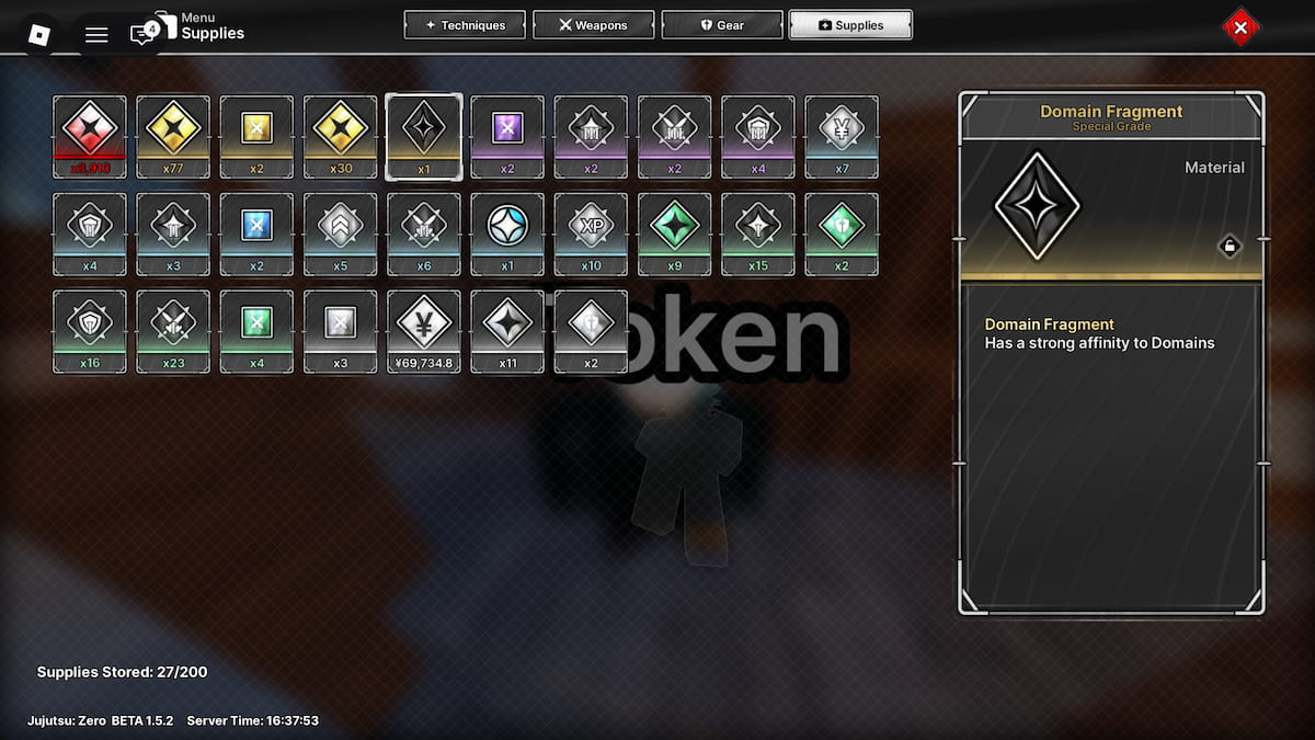 Get Domain Fragment in Jujutsu Zero