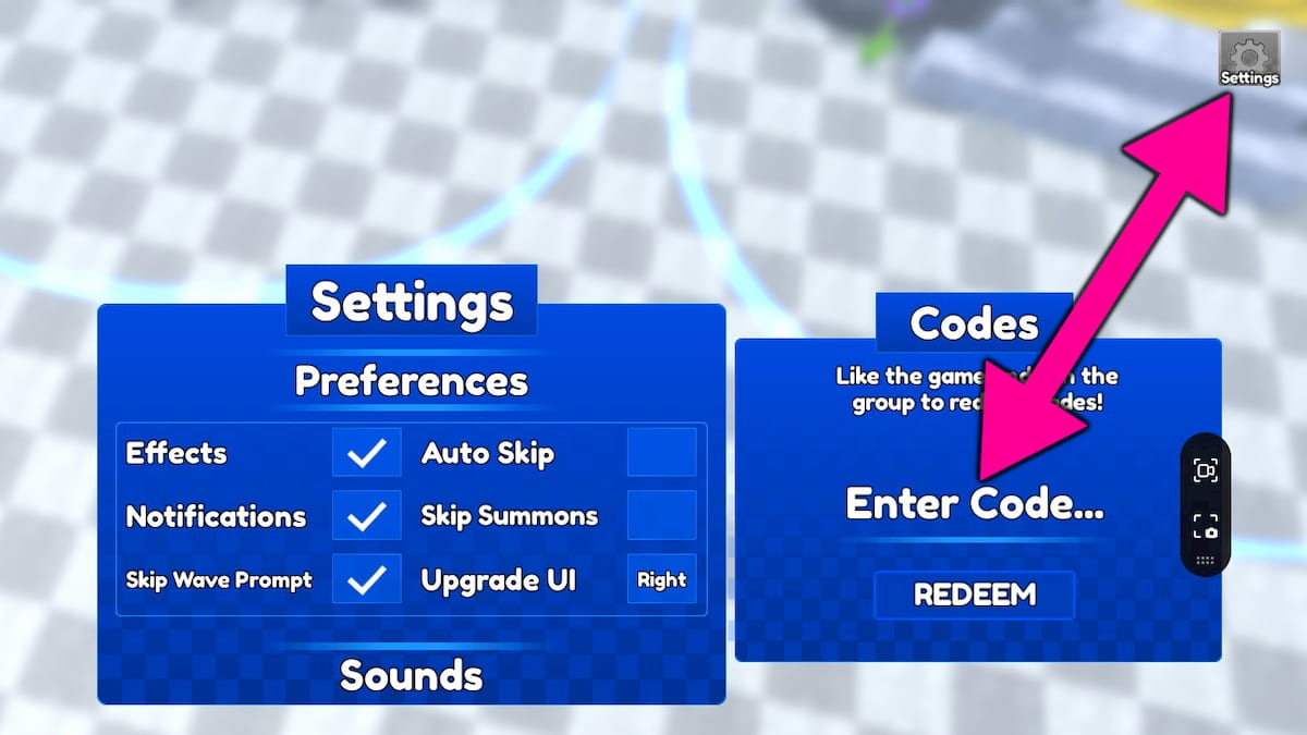 How to redeem Project: Sonic TD codes.