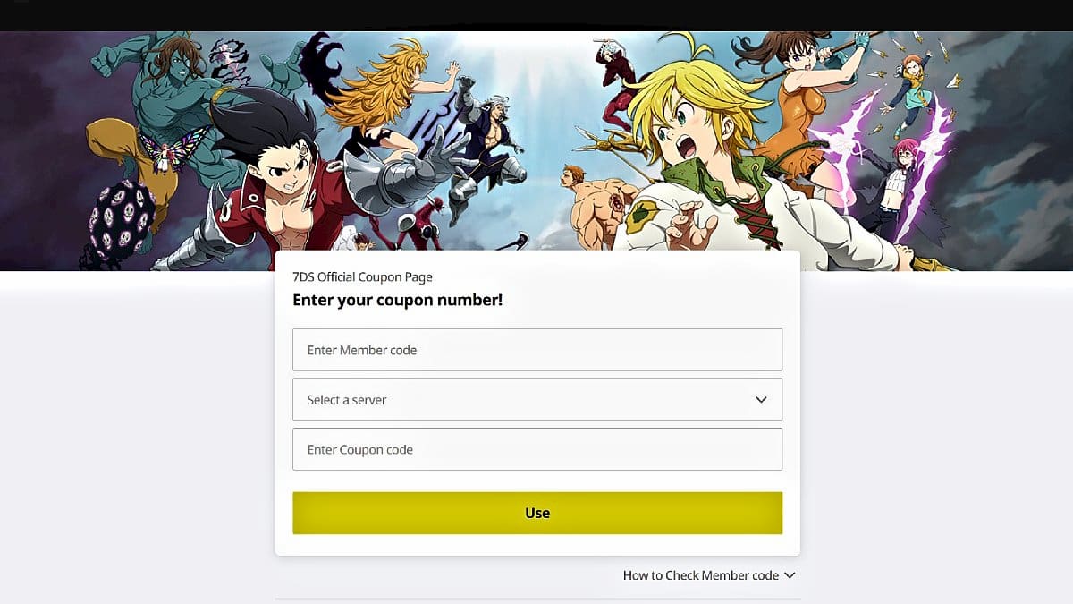 How to redeem Seven Deadly Sins: Origin codes.