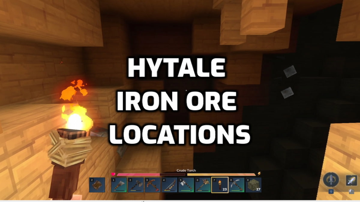 Hytale Iron Ore Locations & Farming Spots Guide