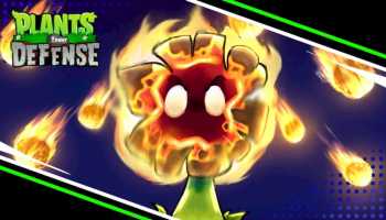 Plants Tower Defense promo art.