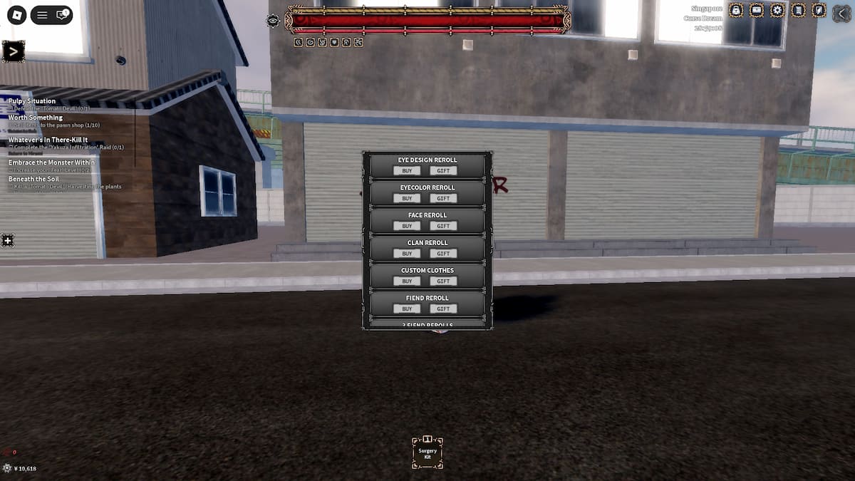 Reroll Clans in Devil Hunter