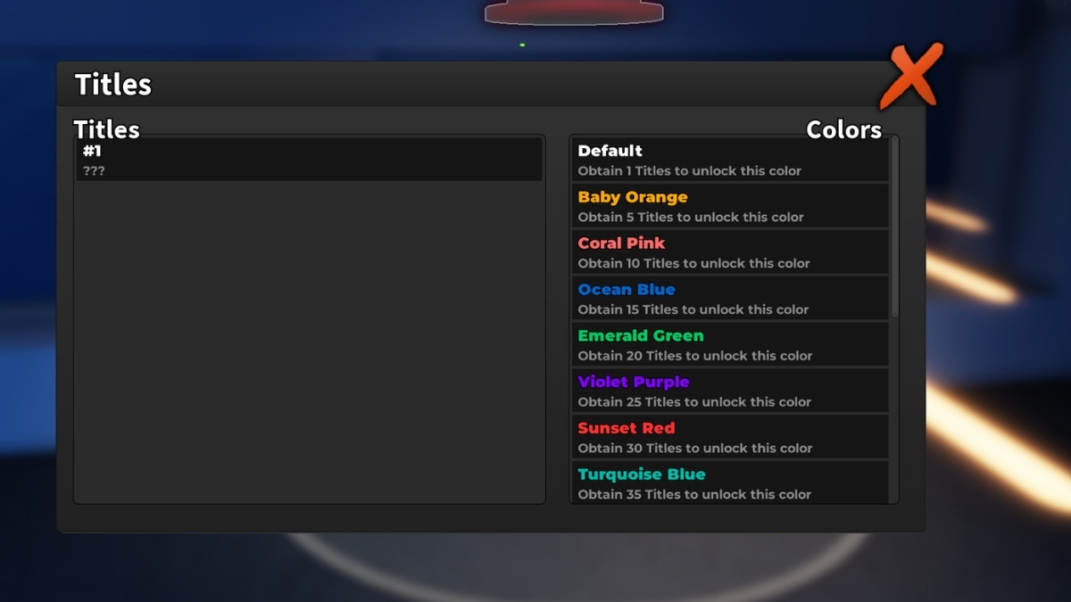 Solo Hunters Title Colors