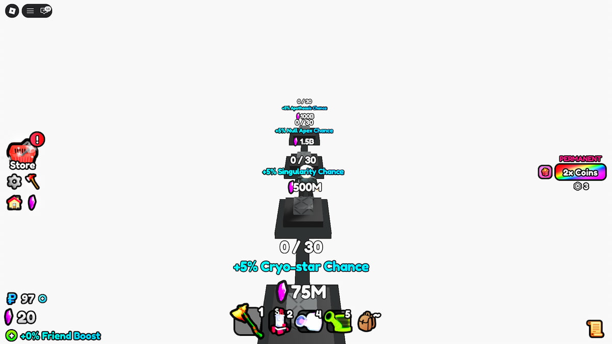 Void Mutations in Chop Your Tree