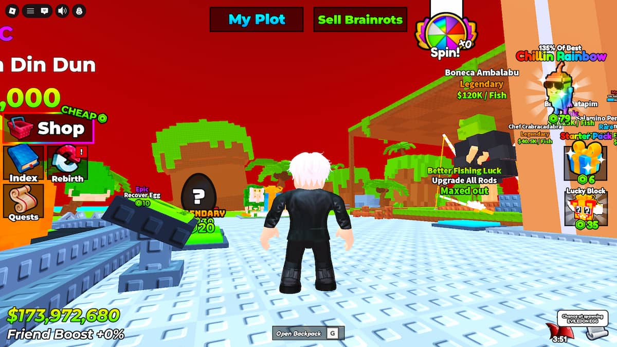 World Events in My Fishing Brainrots