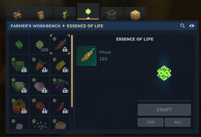how to make essence of life in hytale