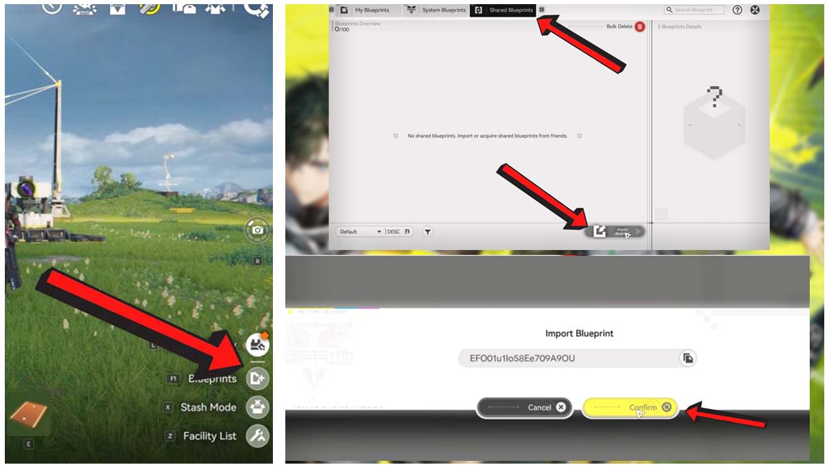 How To import Arknights Endfield Blueprints Codes