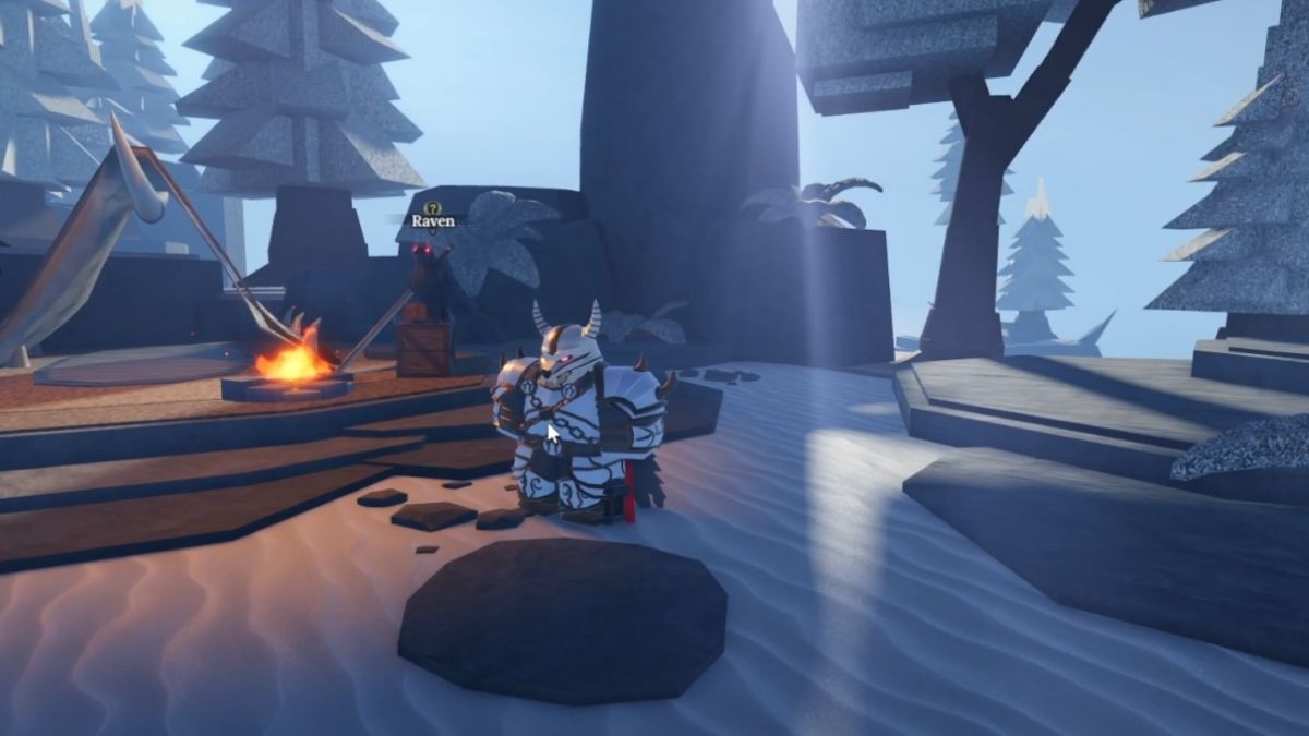 How to unlock the Raven cave in the Forge