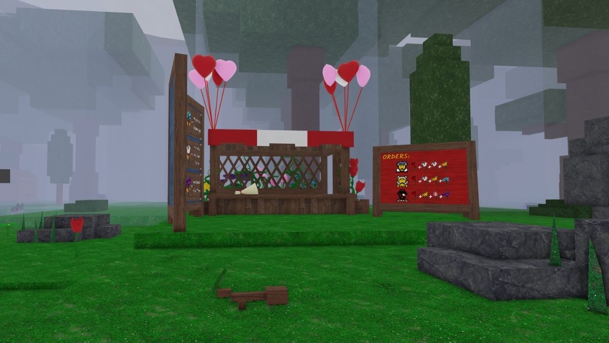 Starting Valentine's Day event in 99 Nights in the Forest