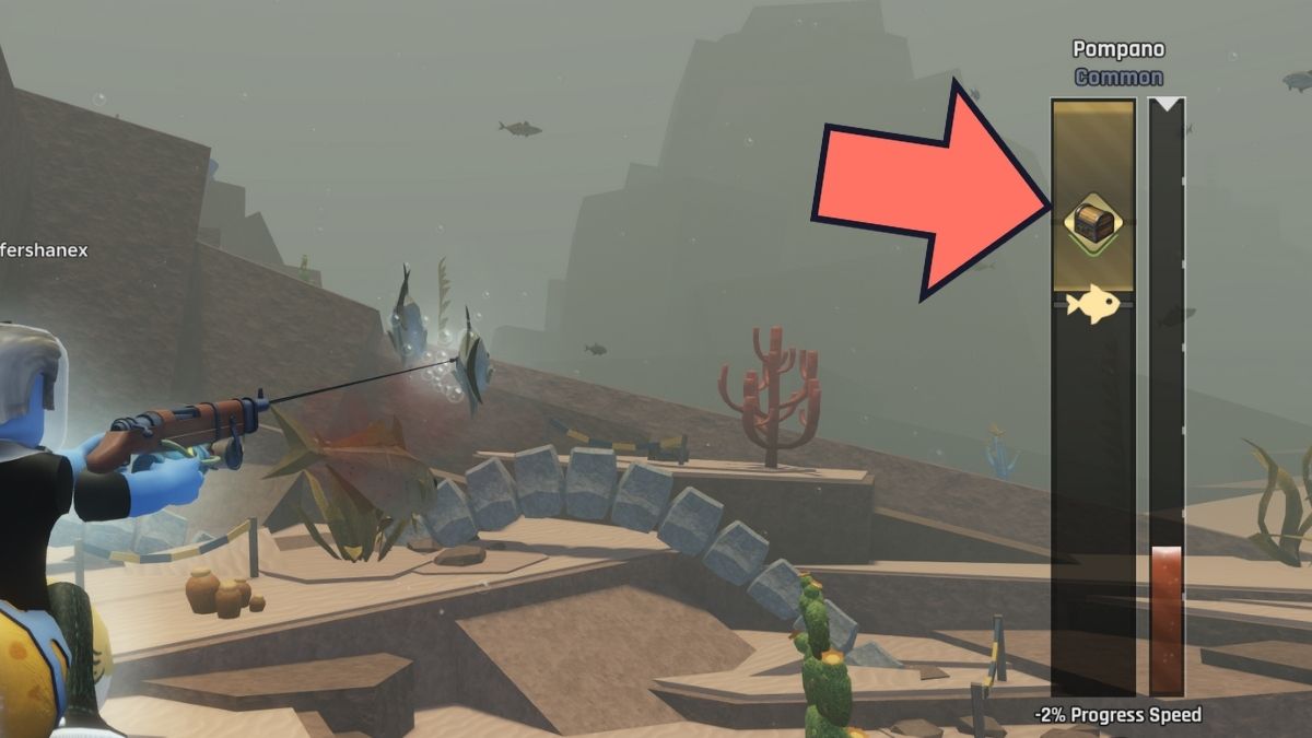 Getting Fish Bone in Abyss