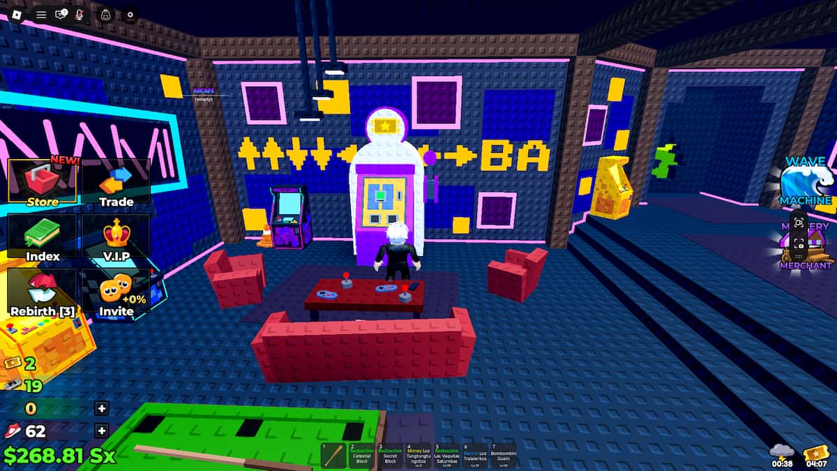 Escape Tsunami for Brainrots Arcade Machine