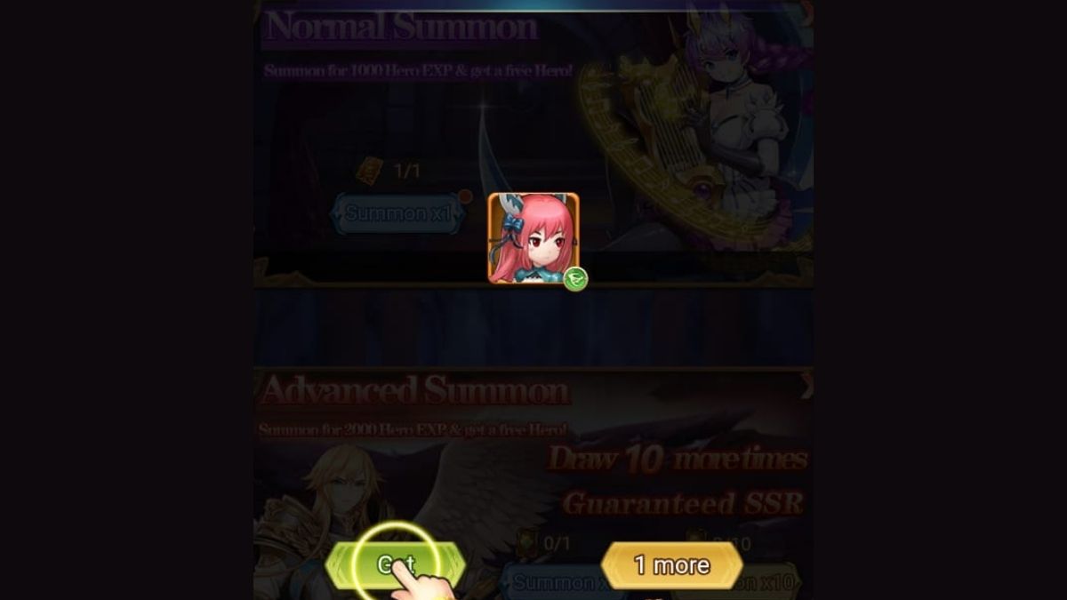 Summoning in Eternal Rebellion