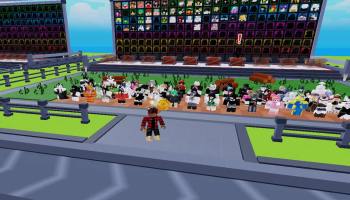 A player standing in front of his base